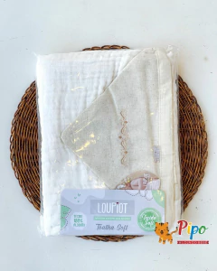 Kit Enxoval para Bebê Neutro 13 Peças – Linha Nature Minasrey | Bege - Pipo Moda Bebe