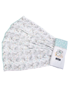 Toalha fralda com 2 unidades Loupiot Neutro