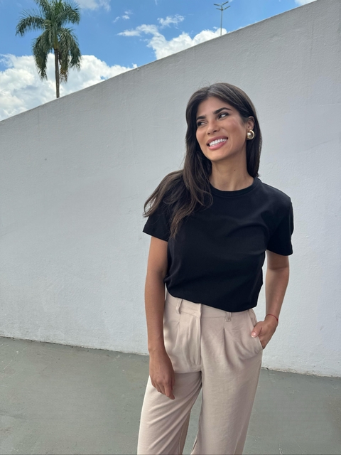 T-shirt Vanessa - Preto