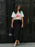 Saia Laura - Preto - loja online