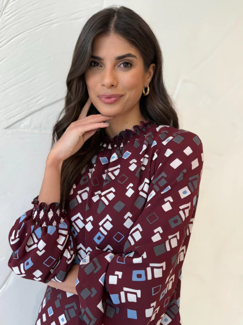 Vestido Giulia étnico - comprar online