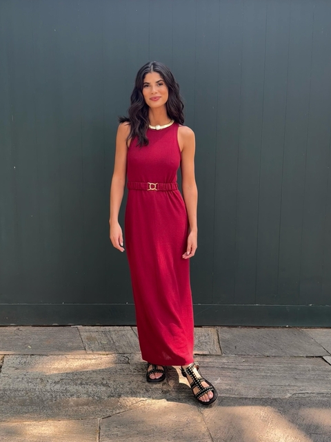 Vestido Júlia - marsala - comprar online