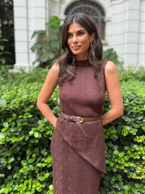 Cinto Heloisa - Marrom - comprar online