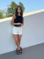 Shorts com forro - Off white na internet