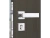 Fechadura Papaiz Linea Externa 55 mm MI610 (Inox Polido) - comprar online
