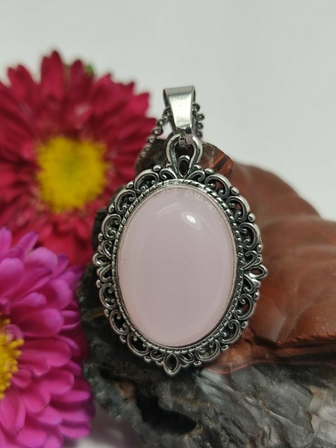 Dije Camafeo Agata Rosa