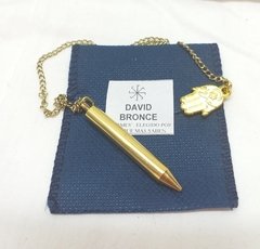Péndulo David de bronce