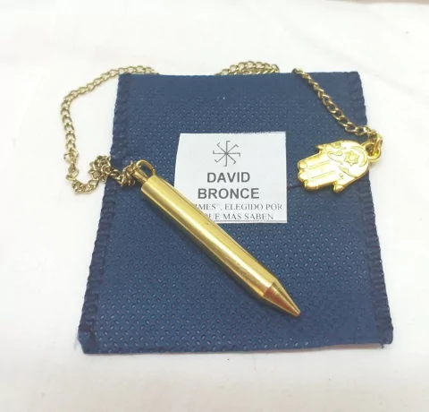 Péndulo David de bronce