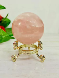 ESFERA DE CUARZO ROSA