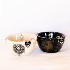 Sahumador esmaltado con cadena