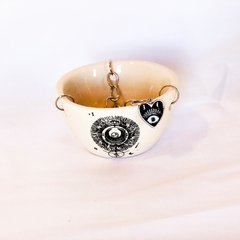 Sahumador esmaltado con cadena - comprar online