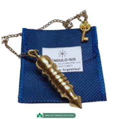 Péndulo Isis de bronce - comprar online