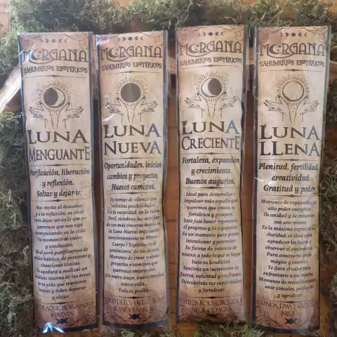 Sahumerios Esotéricos Morgana "Fases de la Luna"