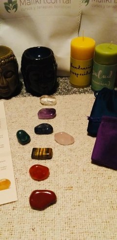 Set cristales 7 chakras - comprar online