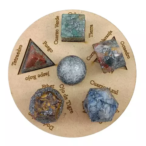 SOLIDOS PLATONICOS CON BANDEJA