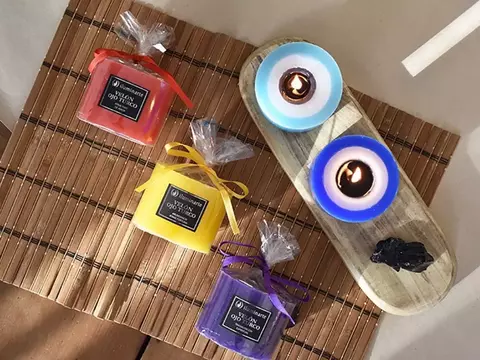 Velón Ojo Turco Aromático