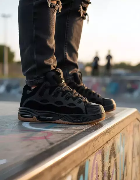 ZAPATILLA OSIRIS D3 2001 BLK BLK GUM - comprar online