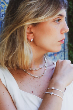 PULSERA PLANA CORAZON - tienda online