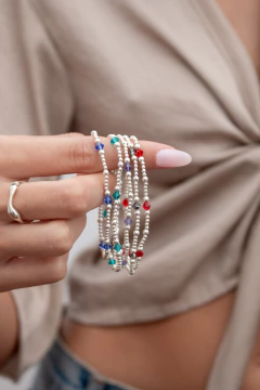 PULSERA EMILIA CRISTAL - AMS