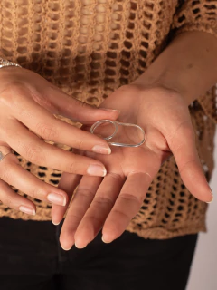 ANILLO SILVER DOBLE en internet