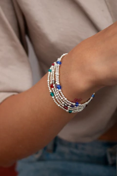 PULSERA EMILIA CRISTAL - tienda online
