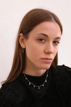 COLLAR PLATA ESTRELLA/LUNA