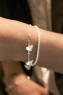 PULSERA BUTTERFLY DOBLE en internet