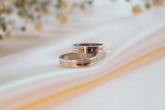 ALIANZAS PLATA Y ORO TRIPLES