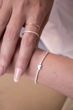 PULSERA HALLY CORAZÓN - comprar online