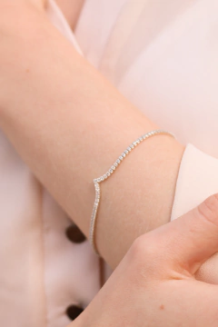 PULSERA VE ZIRCONIA - AMS