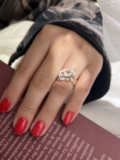 ANILLO SILVER NUDO - tienda online