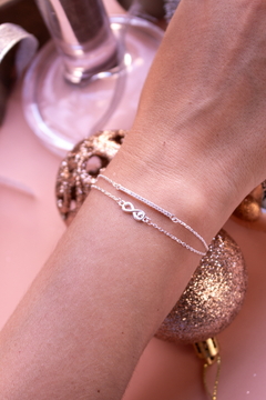 PULSERA DOBLE INFINITO