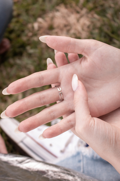 ANILLO CORAZON Y MOÑO REGULABLE en internet