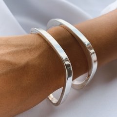 ESCLAVAS CUADRADAS / PLATA MACIZA