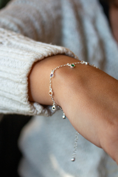 PULSERA SIETE CHAKRAS COLGANTES - AMS