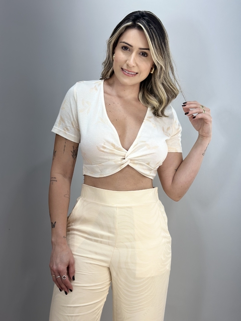 Cropped Petalas Gb - comprar online