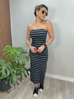 Vestido Bruna Canelado - comprar online