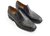Zapato de cuero negro