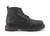 Borcego de cuero negro alt