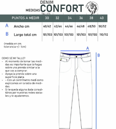 JEAN CONFORT STONE BLACK - tienda online