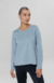 REMERA MANGAS LARGAS RECTA HARBINS (525A MARIA LOLG)
