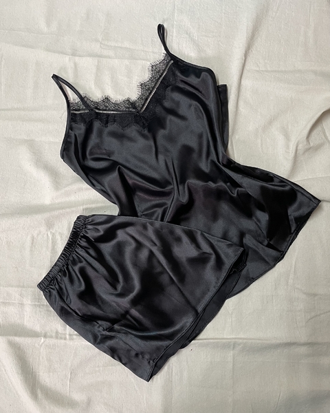 PIJAMA SATEN PUNTILLA (301 MARIA PIA)