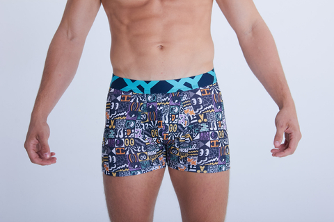 BOXER ALGODON Y LYCRA ESTAMPADO JAZZ (1415 XY)