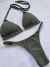 BIQUINI SEMIFIO REGULÁVEL MILITAR - Menina Salgada Biquinis - Moda praia feminina