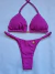 BIQUINI SEMIFIO REGULÁVEL FUCSIA - Menina Salgada Biquinis - Moda praia feminina