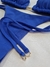 BIQUINI SEMIFIO LACINHO AZUL ROYAL - Menina Salgada Biquinis - Moda praia feminina