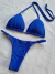 BIQUINI SEMIFIO REGULÁVEL AZUL ROYAL - loja online