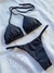 BIQUINI SEMIFIO REGULÁVEL PRETO - Menina Salgada Biquinis - Moda praia feminina