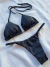 BIQUINI SEMIFIO REGULÁVEL PRETO - Menina Salgada Biquinis - Moda praia feminina