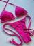 Imagem do BIQUINI SEMIFIO LACINHO ROSA GLAMOURGLAMOUR